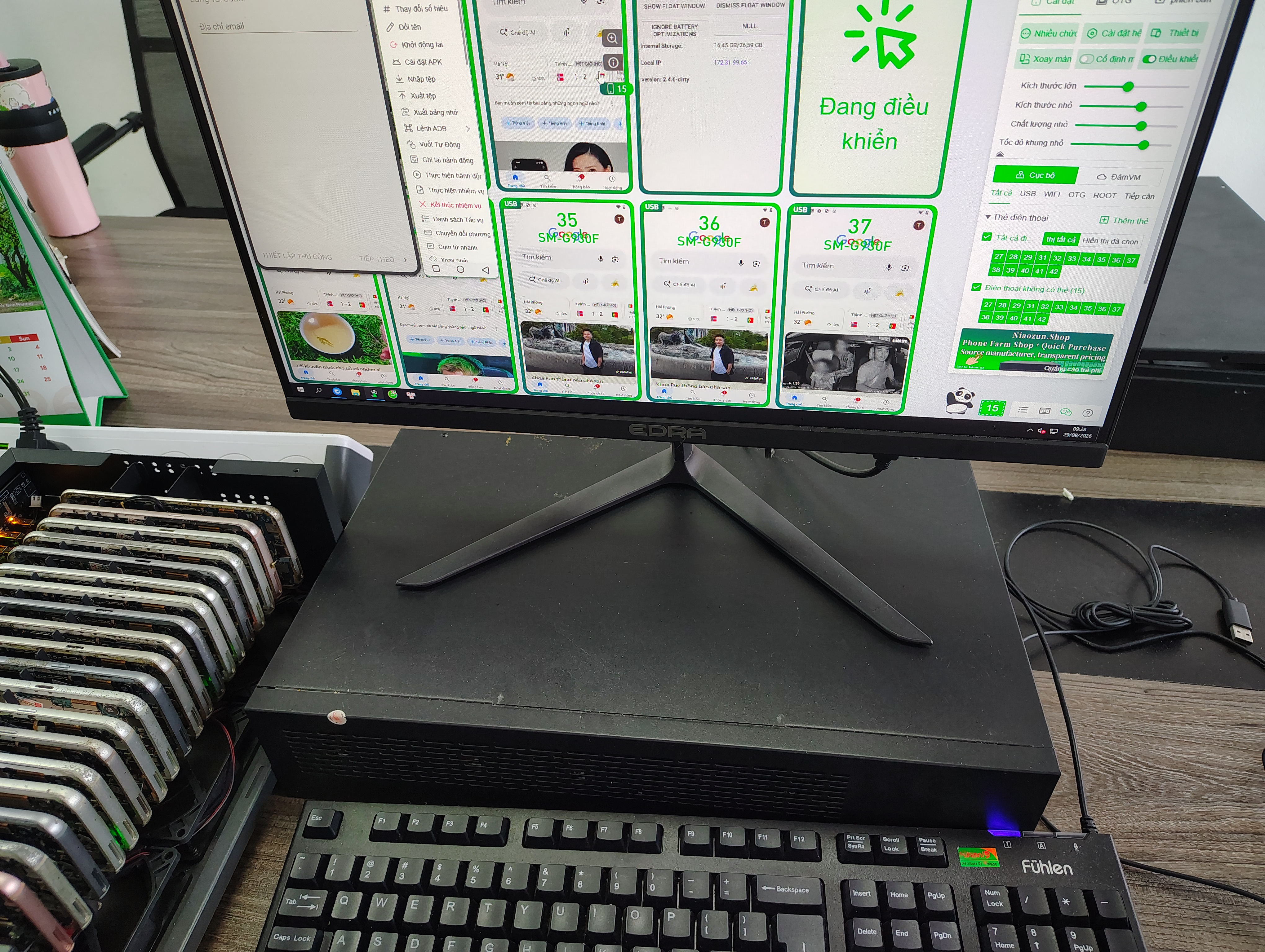 Lắp Đặt Box Phone Farm Tại Đường Nguyễn Trãi,  Hà Nội
